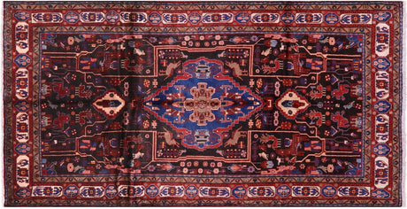 New Persian Hand Knotted Nahavand Rug - Manhattan Rugs