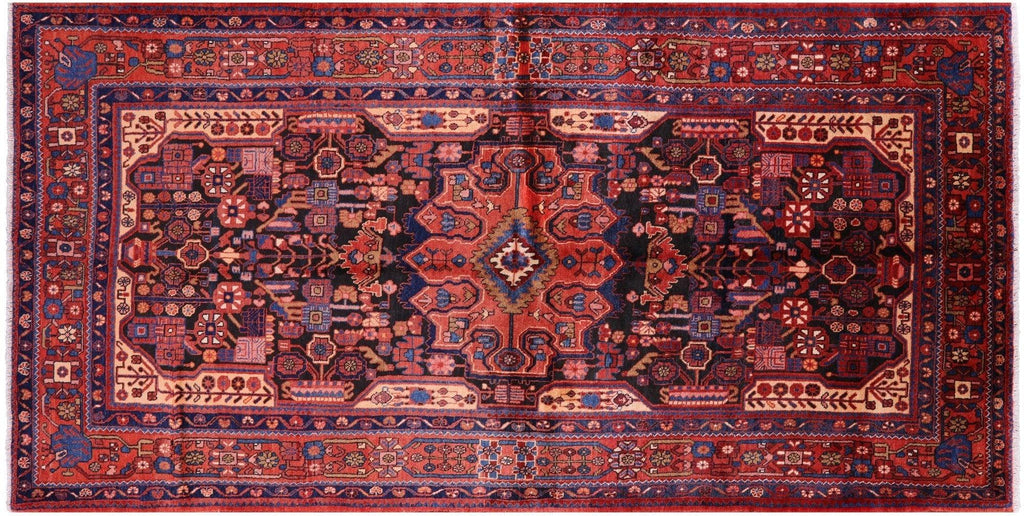 New Persian Nahavand Hand-Knotted Full Pile Wool Rug - Manhattan Rugs