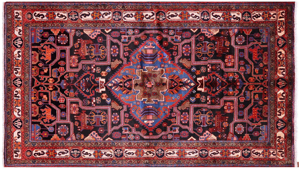 New Persian Nahavand Handmade Full Pile Wool Rug - Manhattan Rugs