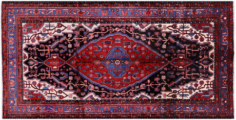 New Persian Nahavand Hand Knotted Full Pile Rug - Manhattan Rugs