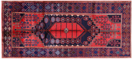 Hand Knotted New Persian Hamadan Rug - Manhattan Rugs