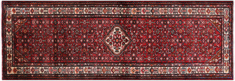 New Runner Persian Hamadan Hand Knotted Full Pile Wool Rug - Manhattan Rugs