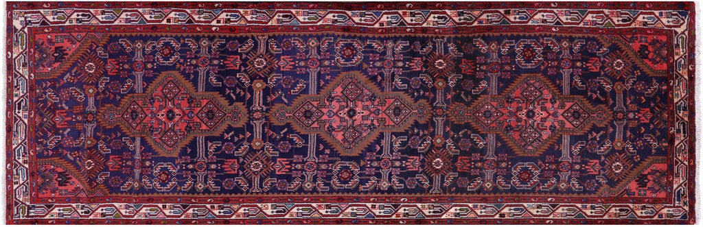 New Runner Persian Hamadan Handmade Wool Rug - Manhattan Rugs
