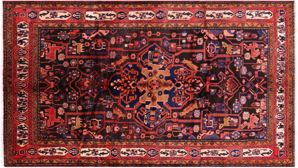 New Persian Nahavand Hand Knotted Wool Rug - Manhattan Rugs