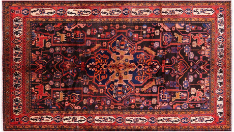 New Persian Nahavand Hand Knotted Wool Rug - Manhattan Rugs