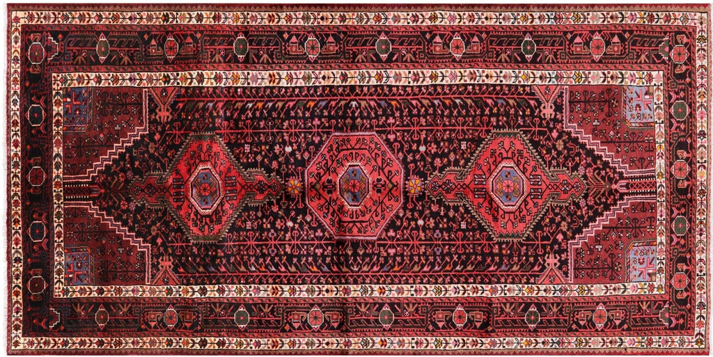 New Persian Hamadan Handmade Full Pile Wool Rug - Manhattan Rugs