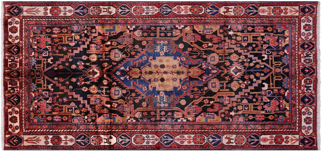 New Persian Nahavand Hand Knotted Full Pile Wool Rug - Manhattan Rugs
