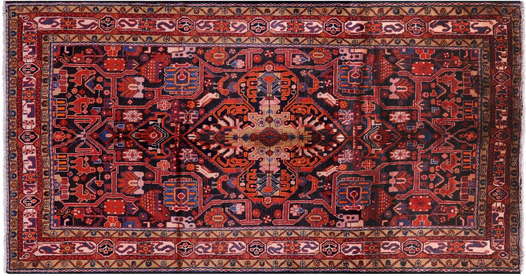 New Persian Nahavand Hand Knotted Full Pile Wool Rug - Manhattan Rugs