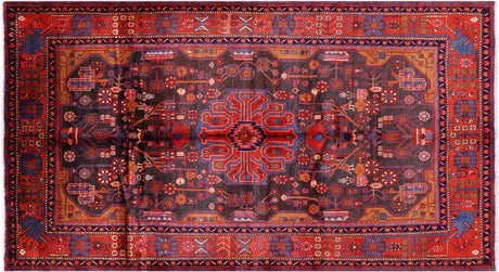 New Persian Nahavand Handmade Wool Rug - Manhattan Rugs