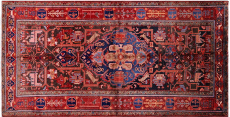 New Handmade Persian Nahavand Wool Rug - Manhattan Rugs