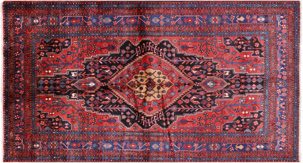 New Hand-Knotted Persian Nahavand Wool Rug - Manhattan Rugs