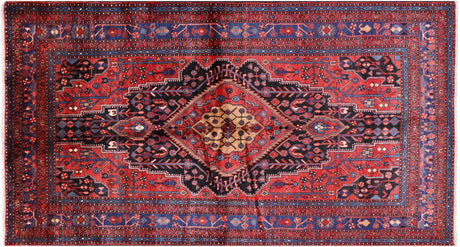 New Hand-Knotted Persian Nahavand Wool Rug - Manhattan Rugs