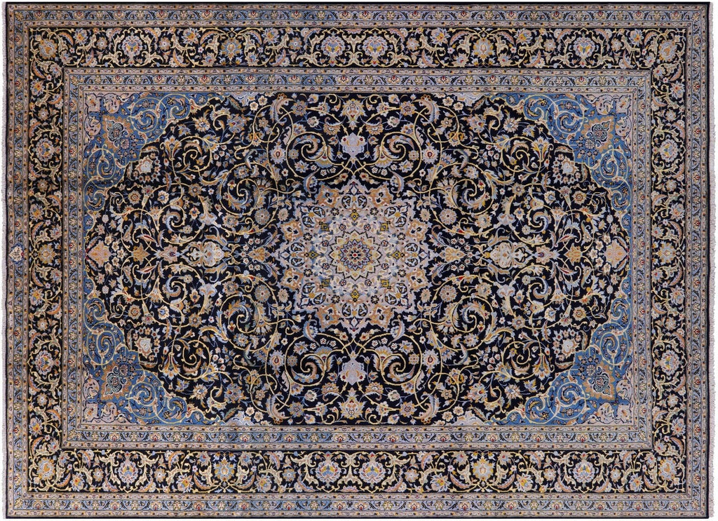 New Signed Persian Kashan Handmade Rug - Manhattan Rugs
