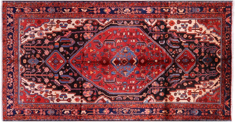 New Persian Nahavand Handmade Full Pile Rug - Manhattan Rugs