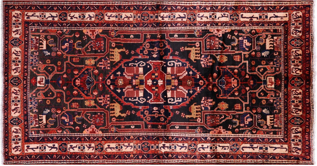 New Persian Nahavand Full Pile Hand Knotted Rug - Manhattan Rugs