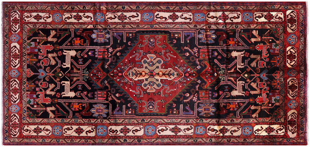 New Persian Hamadan Hand Knotted Rug - Manhattan Rugs