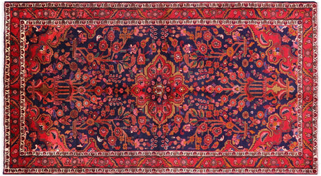 New Persian Nahavand Handmade Full Pile Wool Rug - Manhattan Rugs