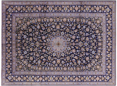 Handmade New Persian Kashan Wool Rug - Manhattan Rugs