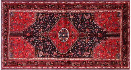 New Persian Hamadan Hand Knotted Rug - Manhattan Rugs