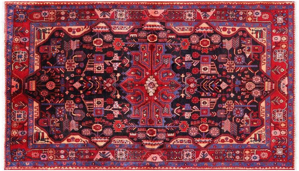 New Persian Handmade Wool Nahavand Rug - Manhattan Rugs