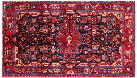 New Persian Handmade Wool Nahavand Rug - Manhattan Rugs