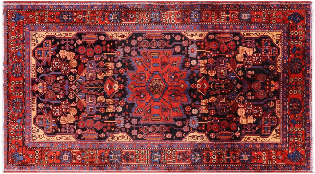 New Persian Nahavand Hand Knotted Full Pile Rug - Manhattan Rugs