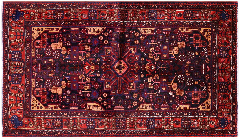 New Persian Nahavand Handmade Full Pile Wool Rug - Manhattan Rugs