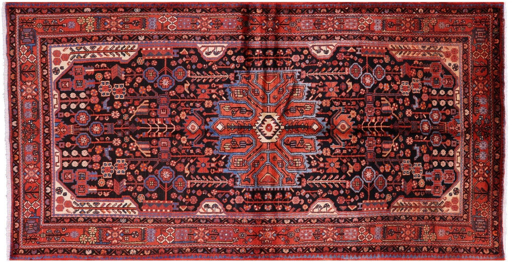 New Hand-Knotted Persian Nahavand Wool Rug - Manhattan Rugs