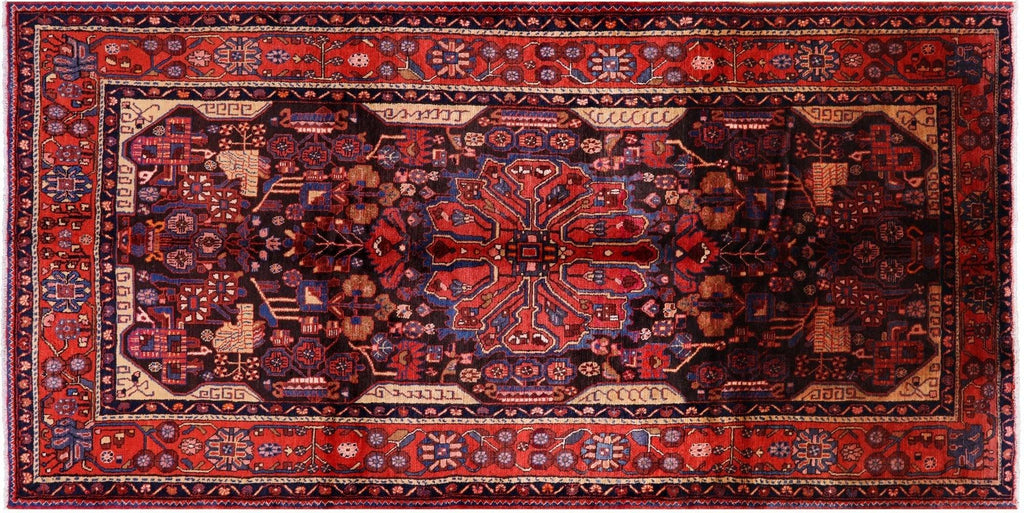New Persian Hamadan Hand-Knotted Wool Rug - Manhattan Rugs