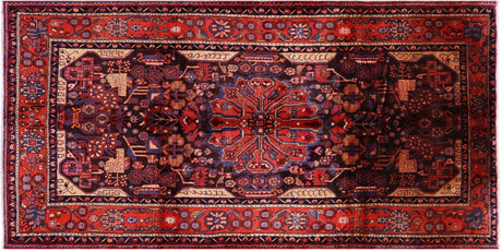 New Persian Hamadan Hand-Knotted Wool Rug - Manhattan Rugs