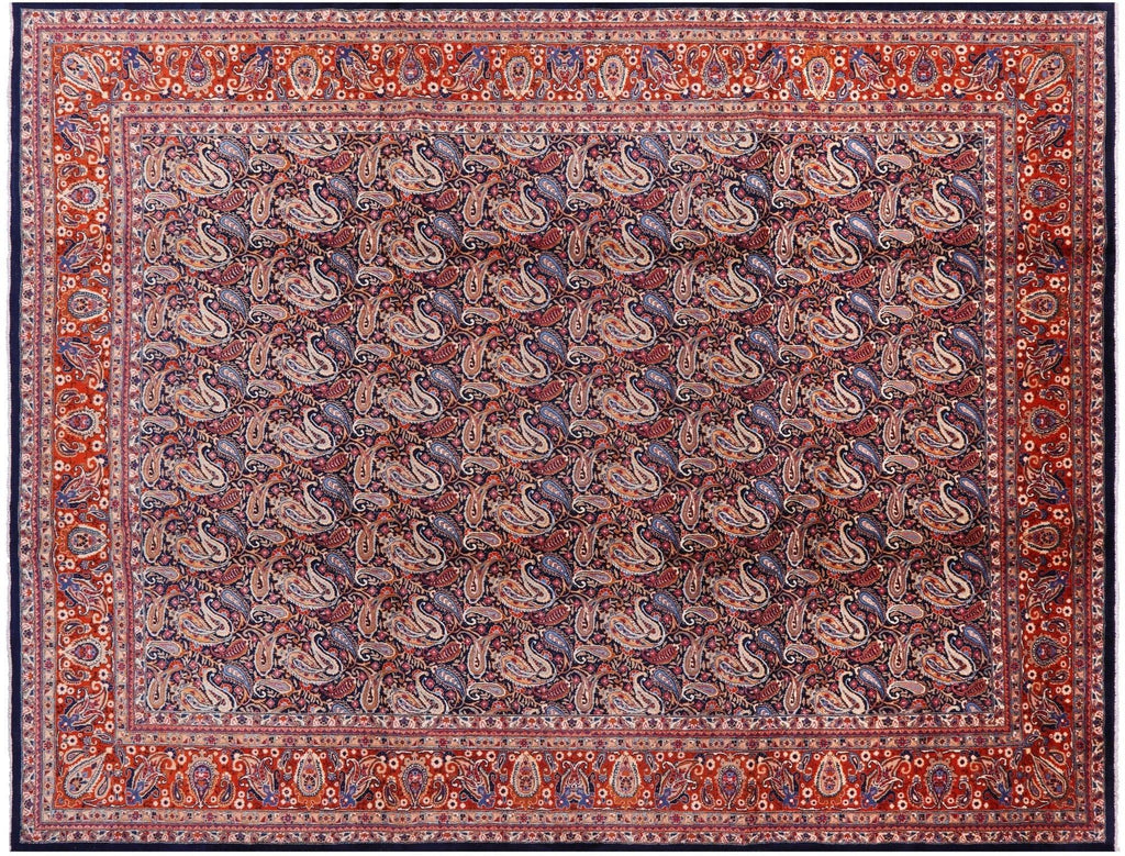 New Persian Mashad Full Pile Rug - Manhattan Rugs
