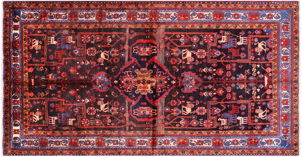 New Hand Knotted Full Pile Persian Nahavand Rug - Manhattan Rugs