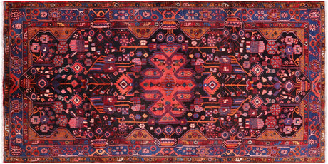 New Persian Nahavand Full Pile Hand Knotted Wool Rug - Manhattan Rugs
