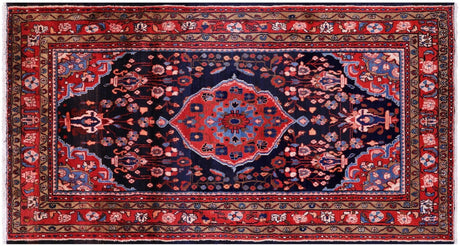 New Hand Knotted Persian Nahavand Rug - Manhattan Rugs