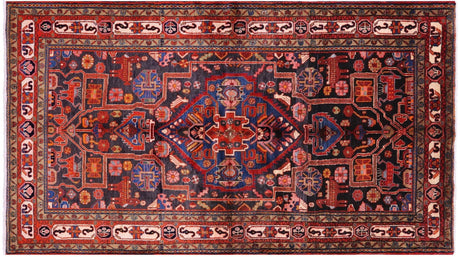 New Persian Nahavand Handmade Full Pile Wool Rug - Manhattan Rugs