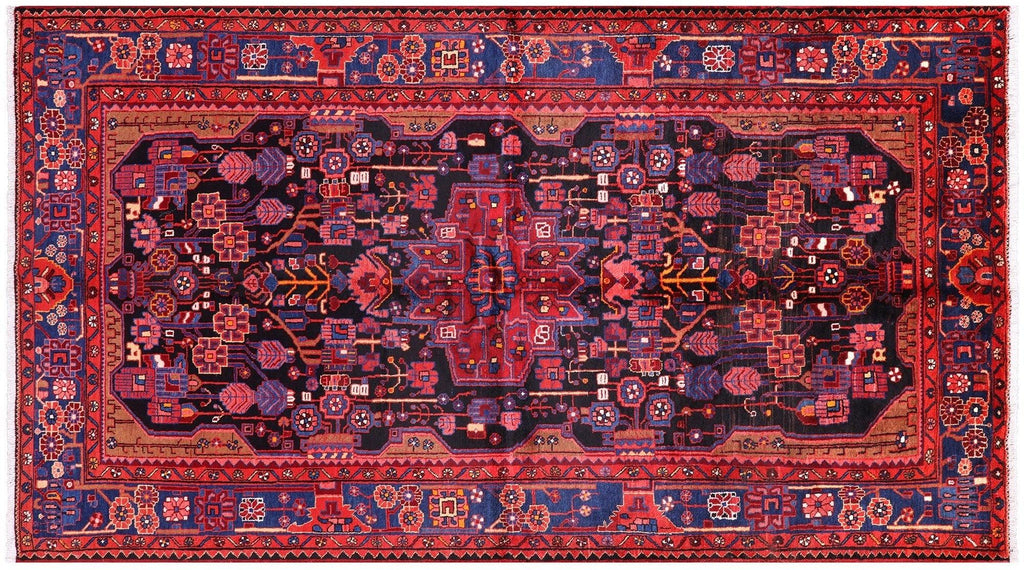 New Persian Nahavand Full Pile Handmade Wool Rug - Manhattan Rugs