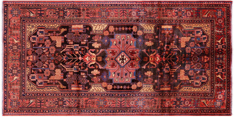 Persian Nahavand Hand Knotted Full Pile Rug - Manhattan Rugs