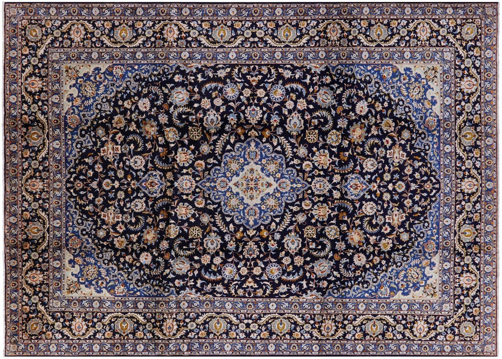 New Persian Kashan Hand-Knotted Wool Rug - Manhattan Rugs