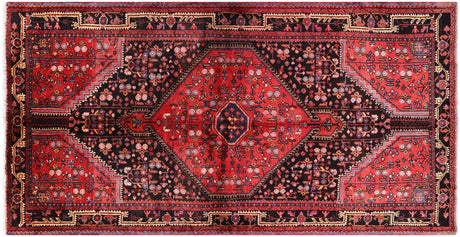 New Persian Nahavand Hand-Knotted Full Pile Wool Rug - Manhattan Rugs