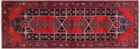 New Persian Nahavand Handmade Runner Rug - Manhattan Rugs