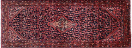 Runner Handmade New Persian Hamadan Wool Rug - Manhattan Rugs