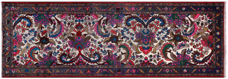 New Runner Handmade Persian Hamadan Wool Rug - Manhattan Rugs