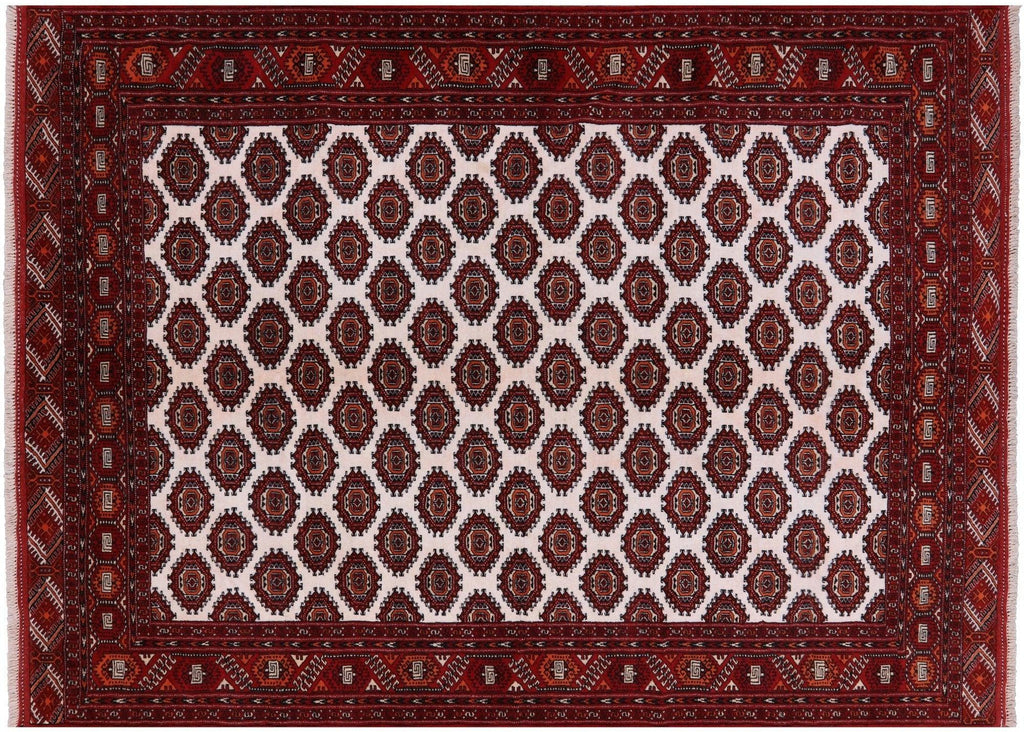 New Persian Turkmen Wool on Wool Rug - Manhattan Rugs