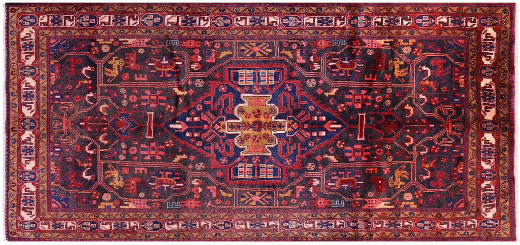 New Persian Nahavand Handmade Full Pile Rug - Manhattan Rugs