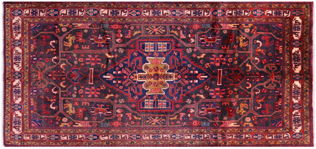 New Persian Nahavand Handmade Full Pile Rug - Manhattan Rugs