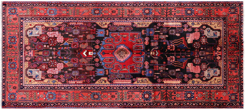 New Persian Hamadan Handmade Wool Rug - Manhattan Rugs