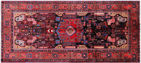 New Persian Hamadan Handmade Wool Rug - Manhattan Rugs