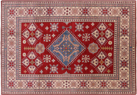 Hand-Knotted Kazak Wool Rug - Manhattan Rugs