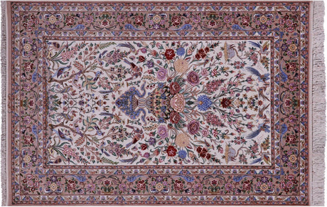Signed Isfahan Hand Knotted Persian Rug - Manhattan Rugs