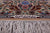 Signed Persian Isfahan  Hand Knotted Wool & Silk Area Rug - Manhattan Rugs
